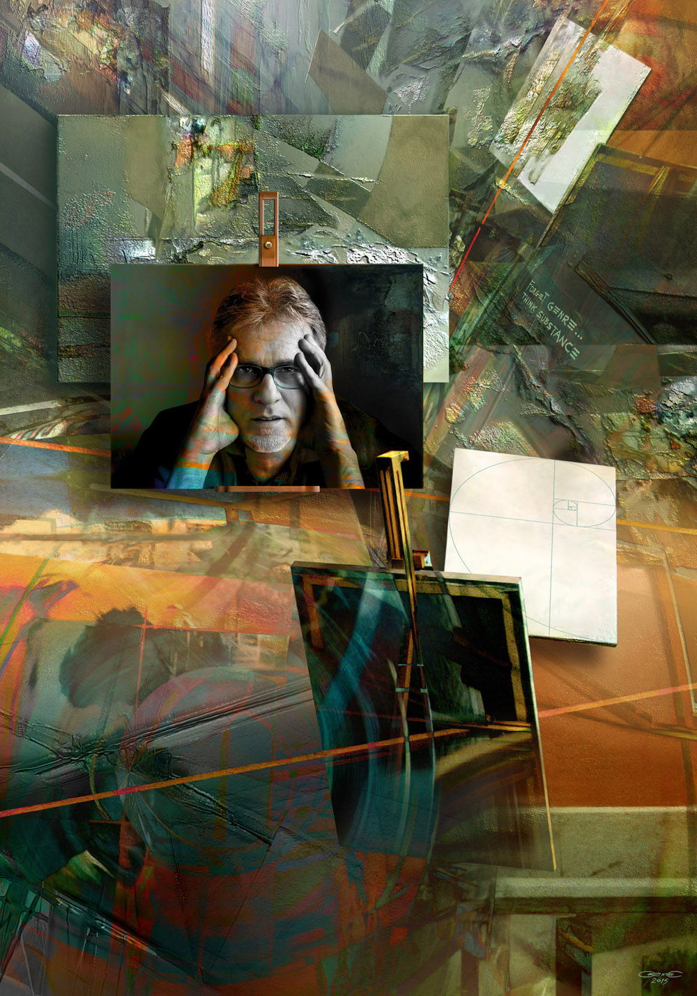 13. Forget Genre ... Think Substance, 100cm x 70cm, 2015., digitalni medij